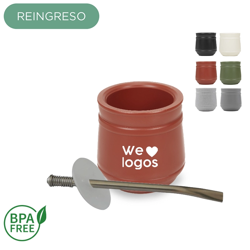 Mate Barril y Bombilla