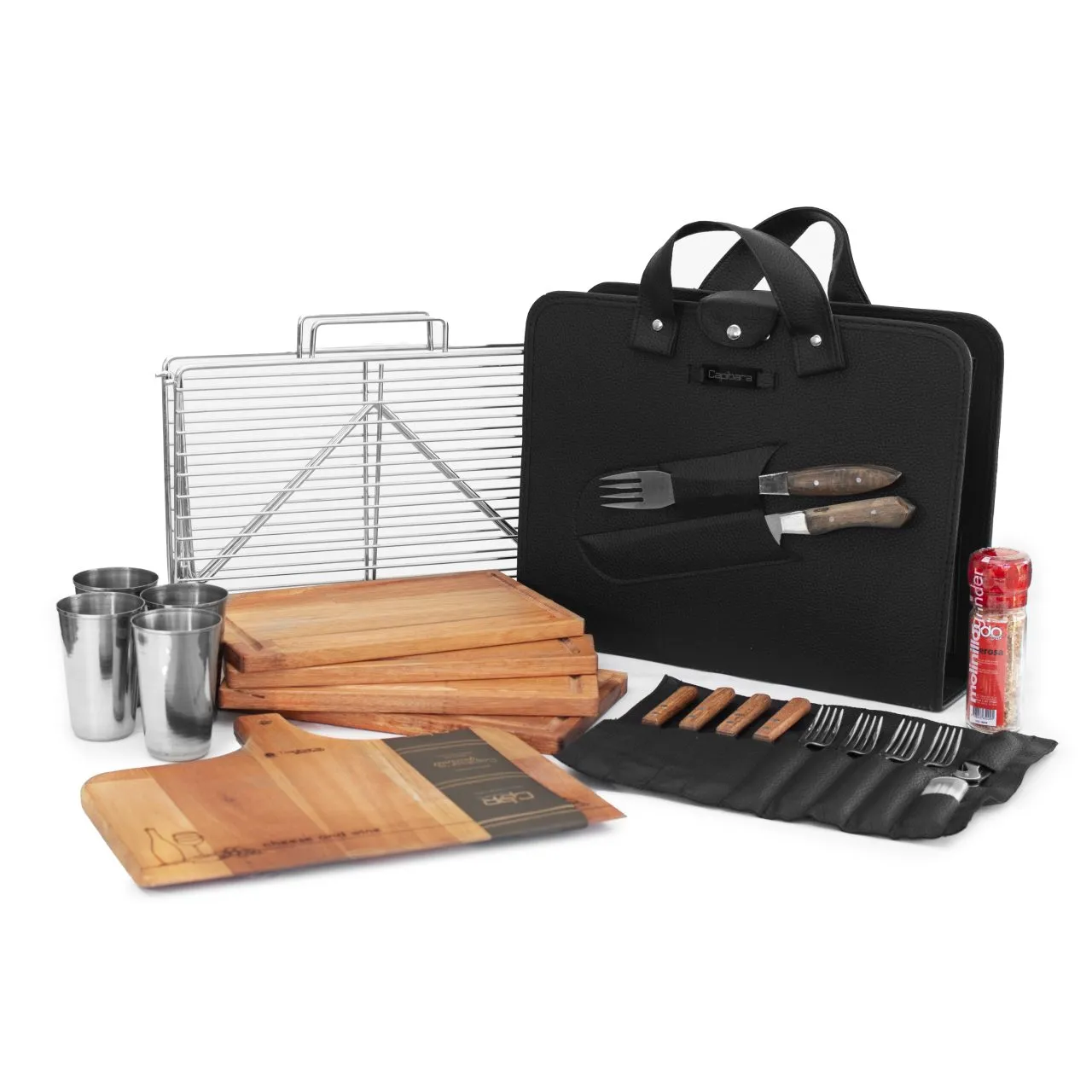 SET OUTDOOR DELUXE BLACK