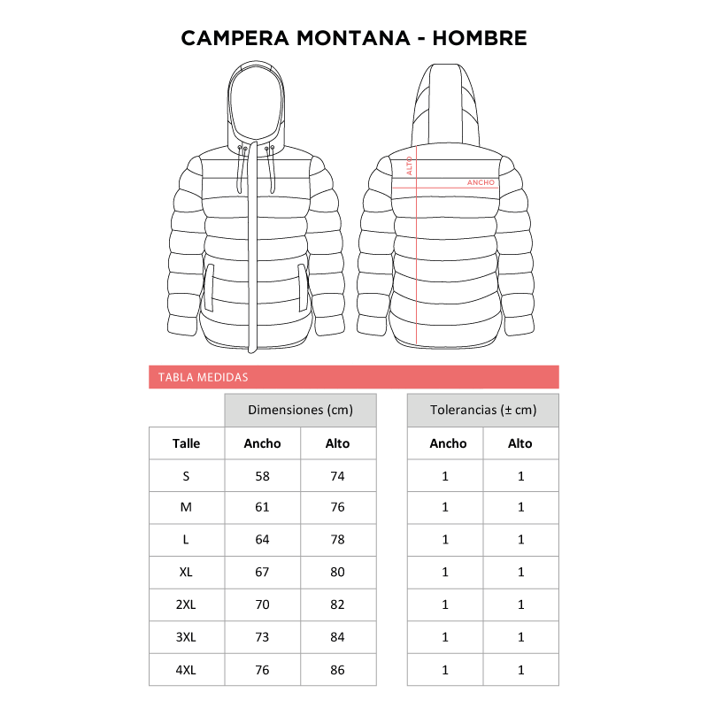 Campera Montana Hombre
