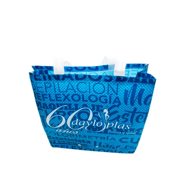 Bolsa Ecológica de Friselina con Manija Asas - Fuelle Lateral y Base