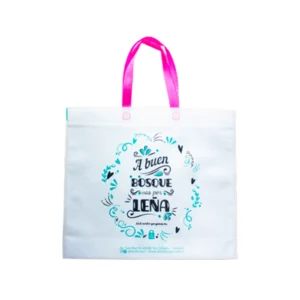 Bolsa Ecológica de Friselina con Manija Asas - Plana
