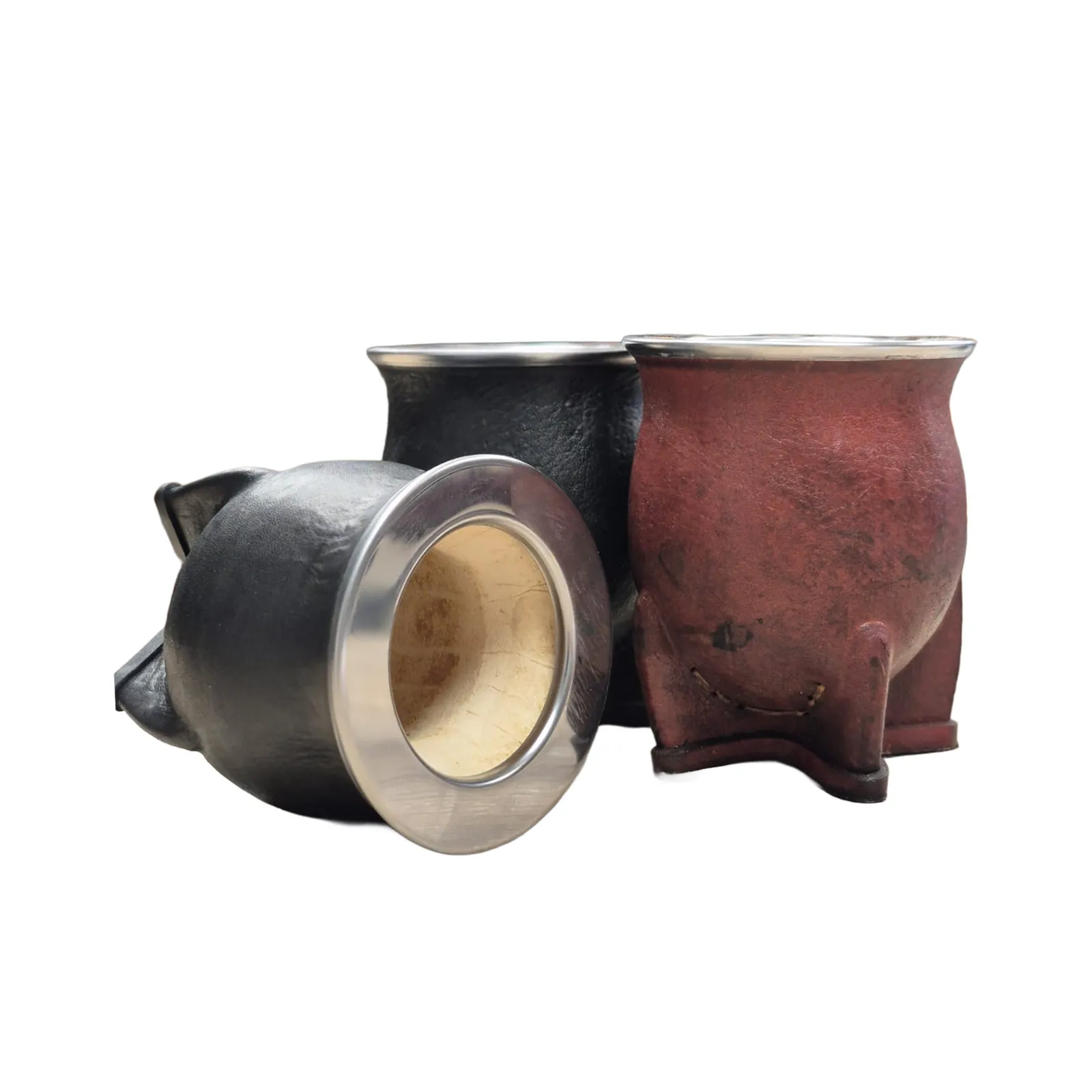 Mate Camionero con virola de acero liso