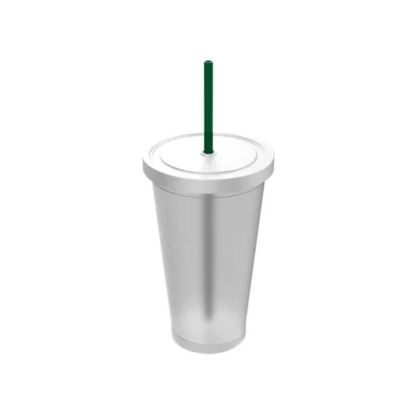 Vaso Juice con tapa y sorbete - Image 4