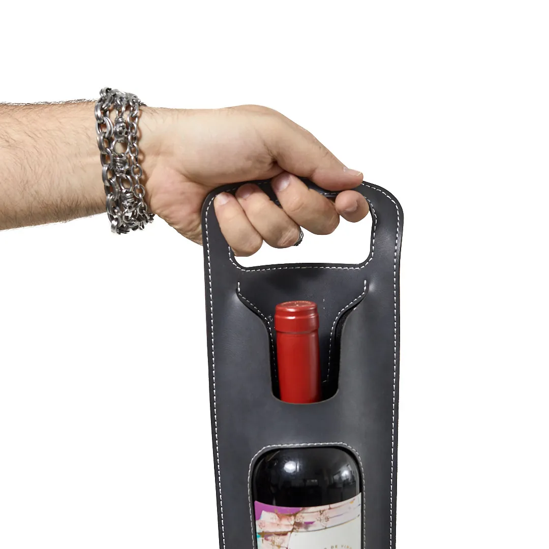 Estuche de Vino Eco cuero - Image 3
