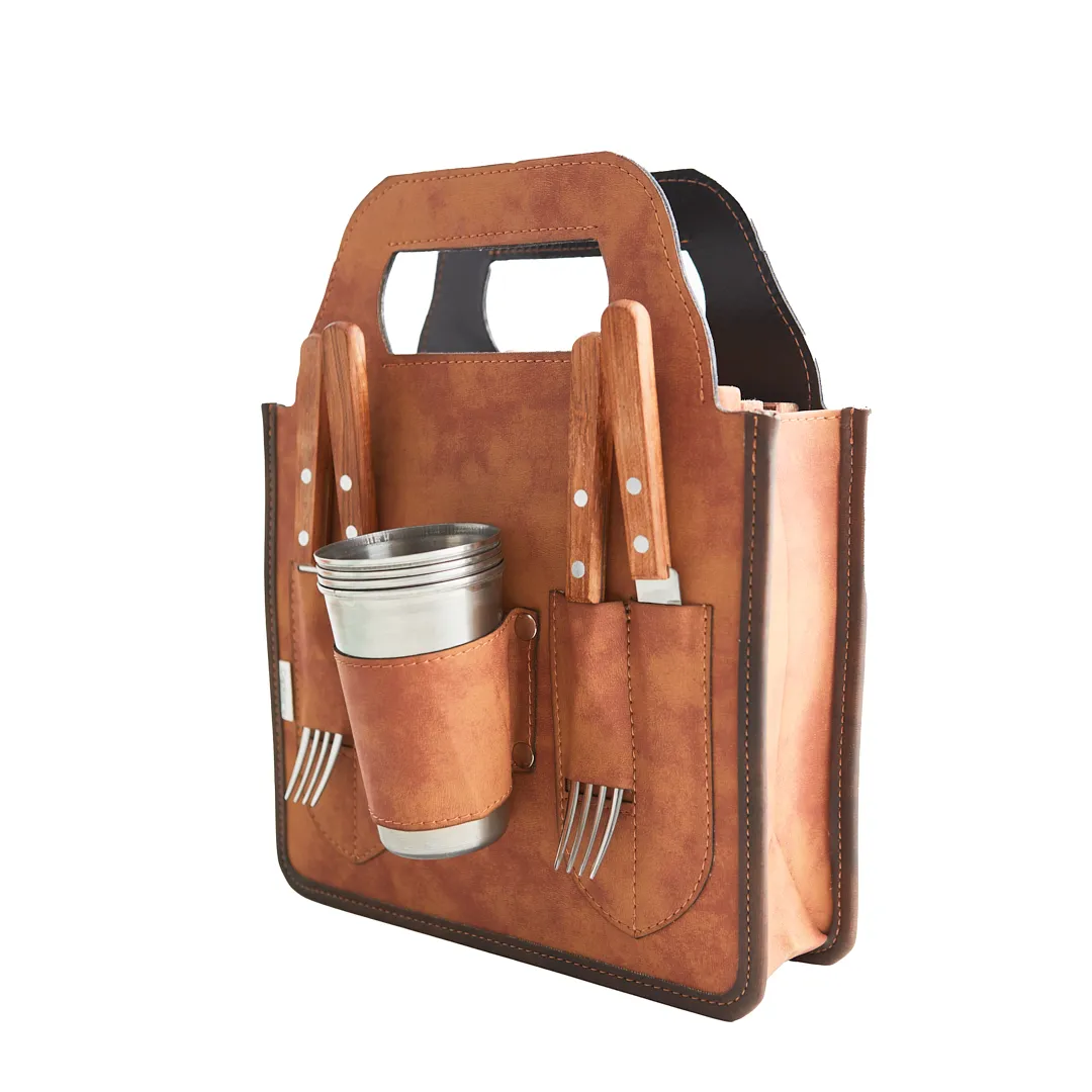 Porta Tablitas Asado x4 Cuadrado - Image 2