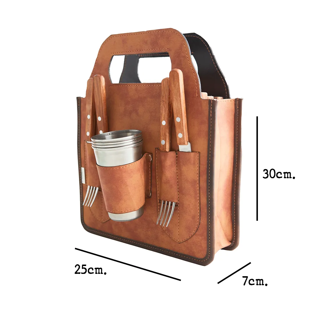 Porta Tablitas Asado x4 Cuadrado - Image 8