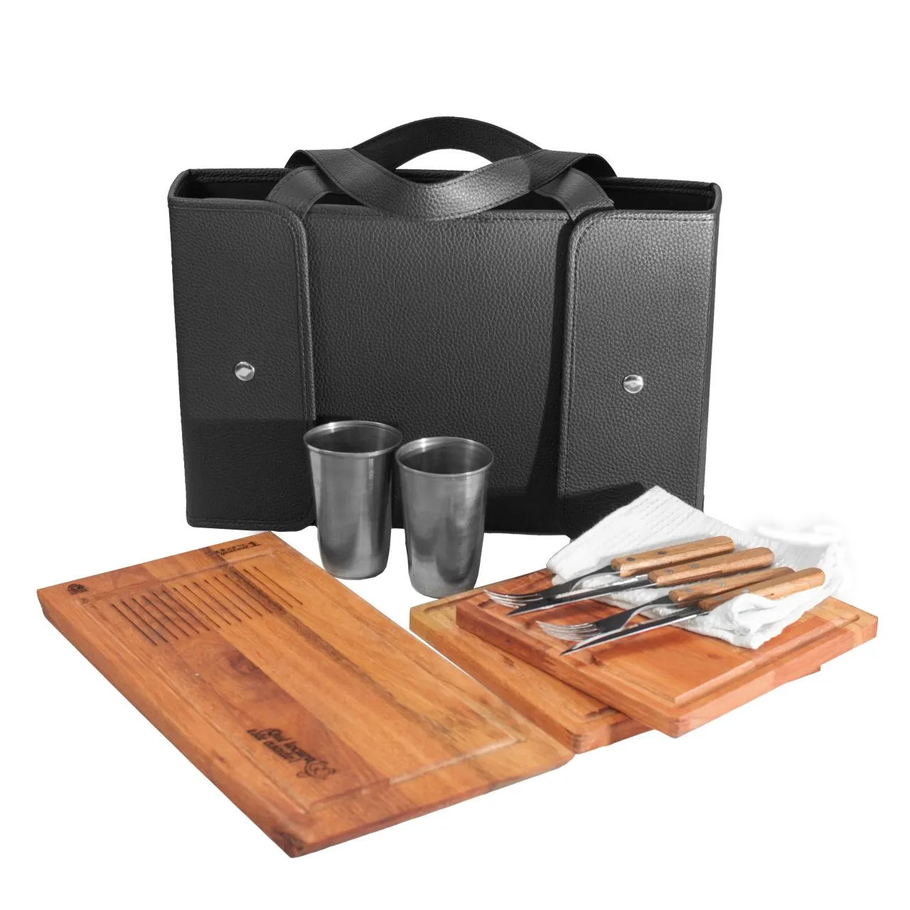 Set de Asado Full 2 Personas Black