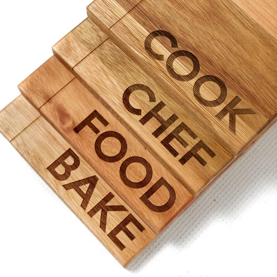 Set x4 Tabla Cocina Mini 15x15 - Image 4