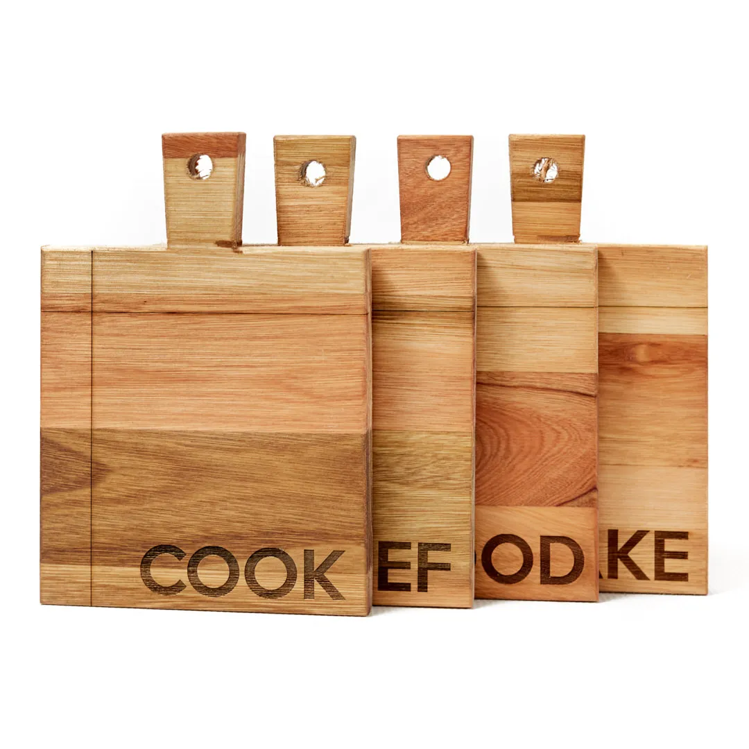 Set x4 Tabla Cocina Mini 15x15 - Image 3